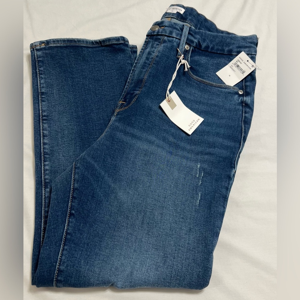 Good American “Good Legs Straight” Jeans – Size 16 (NWT)